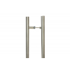1.8m Offset T Bar Handle B2B 32mm Ã˜ - Satin SS (316)