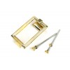 Brompton Door Knocker - Polished Brass