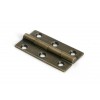 2" Butt Hinge (pair) - Burnished Brass