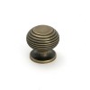 Beehive Cabinet Knob 30mm - Burnished Brass