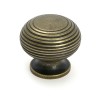 Beehive Cabinet Knob 40mm - Burnished Brass