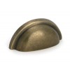 Regency Concealed Drawer Pull - Burnished Brass