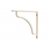 Abingdon Shelf Bracket (150mm x 150mm) - Polished Nickel