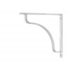 Abingdon Shelf Bracket (200mm x 200mm) - Satin Chrome