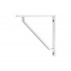 Barton Shelf Bracket (150mm x 150mm) - Polished Chrome