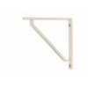 Barton Shelf Bracket (150mm x 150mm) - Polished Nickel