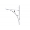 Tyne Shelf Bracket (260mm x 200mm) - Polished Chrome