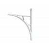 Tyne Shelf Bracket (260mm x 200mm) - Satin Chrome