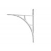 Tyne Shelf Bracket (314mm x 250mm) - Satin Chrome