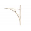 Tyne Shelf Bracket (314mm x 250mm) - Polished Nickel