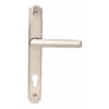 Art Deco Slimline Lever Espag. Lock Set - Polished Nickel