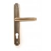 Art Deco Slimline Lever Espag. Lock Set - Polished Bronze