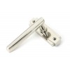 Art Deco Lever on Rose Set - Polished Nickel