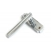 Art Deco Lever on Rose Set - Polished Chrome