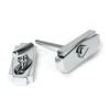 Art Deco Thumbturn - Polished Chrome