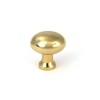 Moore Cabinet Knob - 25mm - Polished Brass