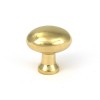 Moore Cabinet Knob - 32mm - Polished Brass