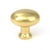 Moore Cabinet Knob - 38mm - Polished Brass