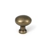 Moore Cabinet Knob - 25mm - Burnished Brass