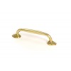 Moore Pull Handle - Small - Polished Brass