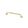 Moore Pull Handle - Medium - Polished Brass