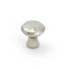 Hammered Cabinet Knob - Small - Polished Nickel