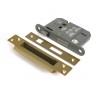 3" 5 Lever BS Sash Lock - Satin Brass