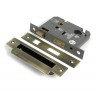 2½" Euro Profile Sash Lock - Aged Brass