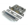3" Euro Profile Sash Lock - Satin Chrome