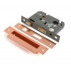 3" Euro Profile Sash Lock - Polished Bronze