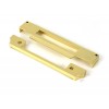 ½" Rebate Kit for Euro Sash Lock - Polished Brass