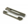 ½" Rebate Kit for Euro Sash Lock - Aged Brass