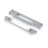 ½" Rebate Kit for Euro Sash Lock - Polished Chrome
