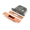 3" 5 Lever BS Dead Lock - Polished Bronze