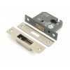 2½" Euro Profile Dead Lock - Polished Nickel
