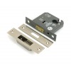 3" Euro Profile Dead Lock - Polished Nickel