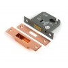 3" Euro Profile Dead Lock - Polished Bronze