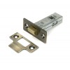 2½" Tubular Mortice Latch - Aged Brass