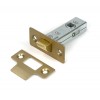2½" Tubular Mortice Latch - Satin Brass