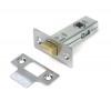 2½" Tubular Mortice Latch - Satin Chrome