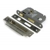2½" Heavy Duty Bathroom Mortice Lock - Pewter Patina