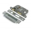 2½" Heavy Duty Bathroom Mortice Lock - Satin Chrome