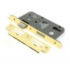 Euro Din Sash Lock - 60mm Backset/72mm Centre - Polished Brass