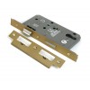 Euro Din Sash Lock - 60mm Backset/72mm Centre - Satin Brass