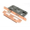 Euro Din Sash Lock - 60mm Backset/72mm Centre - Polished Bronze