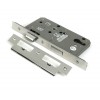 Euro Din Sash Lock - 60mm Backset/72mm Centre - Polished Stainless Steel