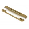 ½" Rebate Kit for Euro Din Sash Lock - Satin Brass