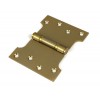 4" x 3" x 5" Parliament Hinge (pair) ss - Satin Brass