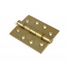 4" Ball Bearing Butt Hinge (Pair) ss - Satin Brass