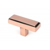 Scully T-Bar - Polished Bronze